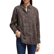 Снимка на SCOTCH&SODA WOMEN'S OVERSIZED SHIRT WITH PRINT