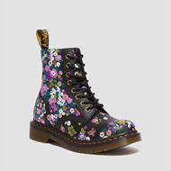 Снимка на DR. MARTENS WOMEN'S 1460 PASCAL FLORAL PRINT BACKHAND LEATHER BOOTS