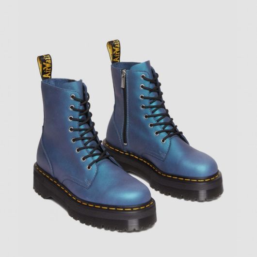 Снимка на DR. MARTENS WOMEN'S JADON PULL UP SHIFT PLATFORM LACE UP BOOTS