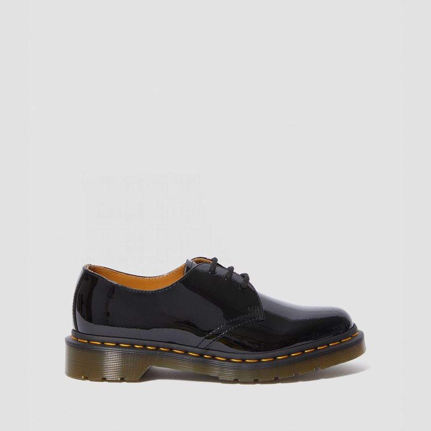 Снимка на DR. MARTENS WOMEN'S 1461 PATENT LEATHER OXFORD SHOES