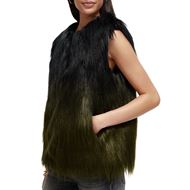 Снимка на SCOTCH&SODA WOMEN'S GRADIENT FAUX FUR GILET