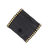 Снимка на CAMPOMAGGI APOLLO CARD HOLDER IN BLACK LEATHER WITH RIVETS