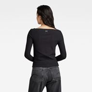 Снимка на G-STAR RAW WOMEN'S CUT-OUT SLIM BOAT TOP 