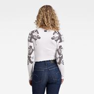 Снимка на G-STAR RAW WOMEN'S LOOKBOOK CROPPED BABY SIS TOP 