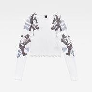 Снимка на G-STAR RAW WOMEN'S LOOKBOOK CROPPED BABY SIS TOP 