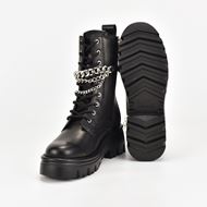 Снимка на KARL LAGERFELD WOMEN'S KOMBAT KC HI LACE CHAIN BOOTS