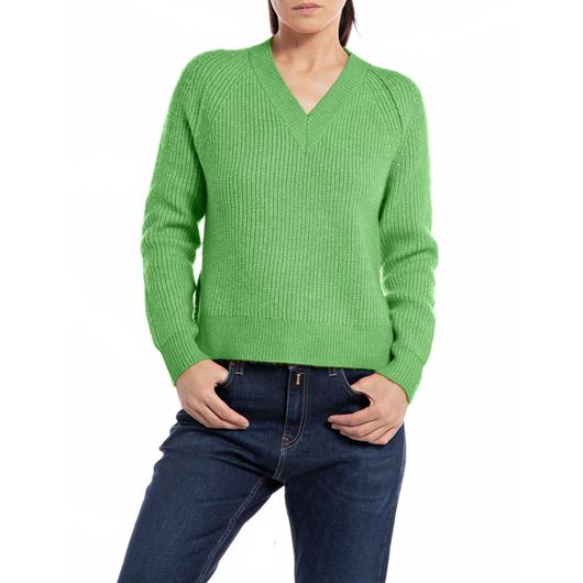 Снимка на REPLAY WOMEN'S SWEATER IN RECYCLED WOOL BLEND