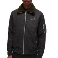 Снимка на SCOTCH&SODA MEN'S FLIGHT JACKET WITH DETACHABLE TEDDY COLLAR