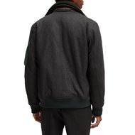 Снимка на SCOTCH&SODA MEN'S FLIGHT JACKET WITH DETACHABLE TEDDY COLLAR