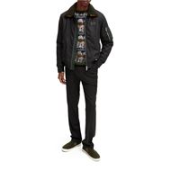 Снимка на SCOTCH&SODA MEN'S FLIGHT JACKET WITH DETACHABLE TEDDY COLLAR