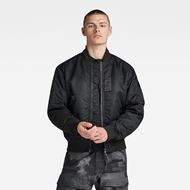 Picture of G-STAR MEN'S G-A1 BOMBER JACKET IN DK BLACK 1