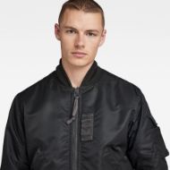 Picture of G-STAR MEN'S G-A1 BOMBER JACKET IN DK BLACK 4
