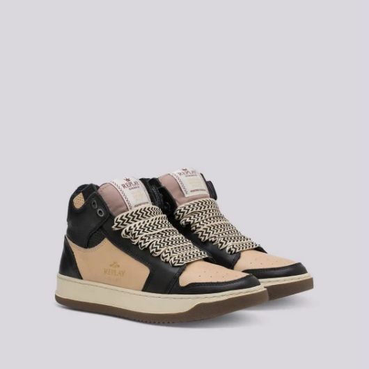 Снимка на REPLAY WOMEN'S RELOAD W MIXED MID-CUT LEATHER SNEAKERS