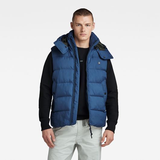 Снимка на G-STAR RAW MEN'S G- WHISTLER PADDED HOODED VEST