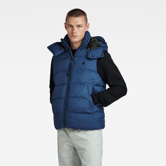 Снимка на G-STAR RAW MEN'S G- WHISTLER PADDED HOODED VEST