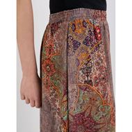 Снимка на REPLAY WOMEN'S ASYMMETRIC SKIRT WITH ARABESQUE PRINT