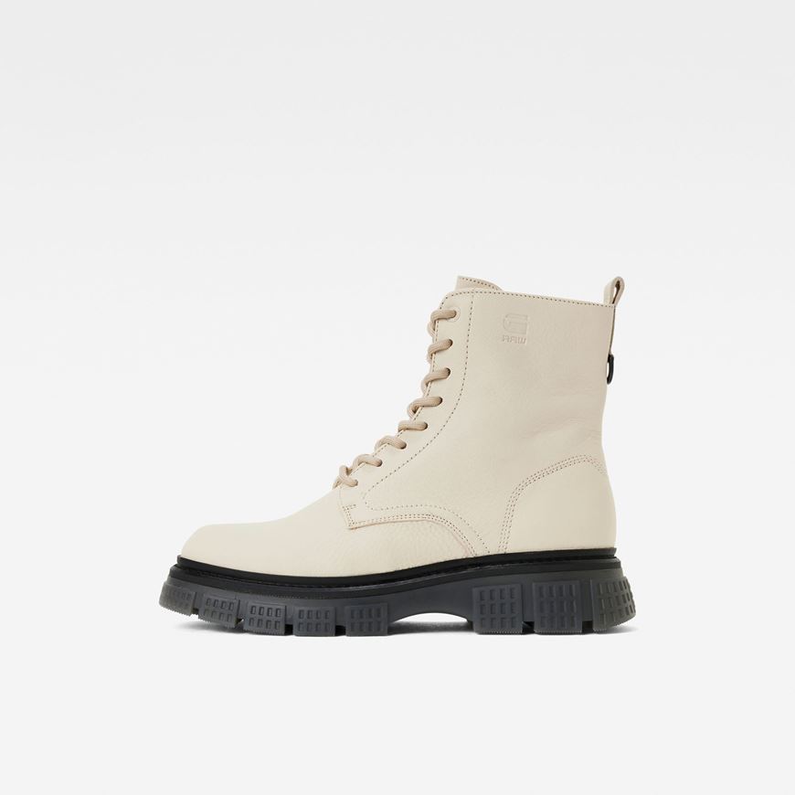 Снимка на G-STAR RAW WOMEN'S RADAR HIGH TUMBLED LEATHER BOOTS