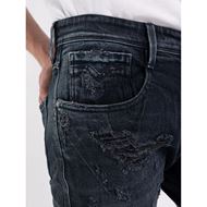 Снимка на REPLAY MEN'S SLIM FIT ANBASS BROKEN EDGE JEANS