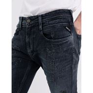 Снимка на REPLAY MEN'S SLIM FIT ANBASS BROKEN EDGE JEANS