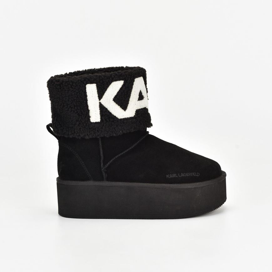 Снимка на KARL LAGERFELD WOMEN'S THERMO KARL LOGO ANKLE BOOT