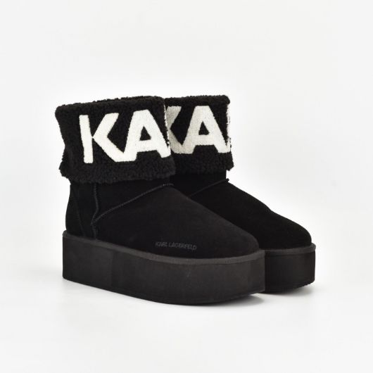 Снимка на KARL LAGERFELD WOMEN'S THERMO KARL LOGO ANKLE BOOT