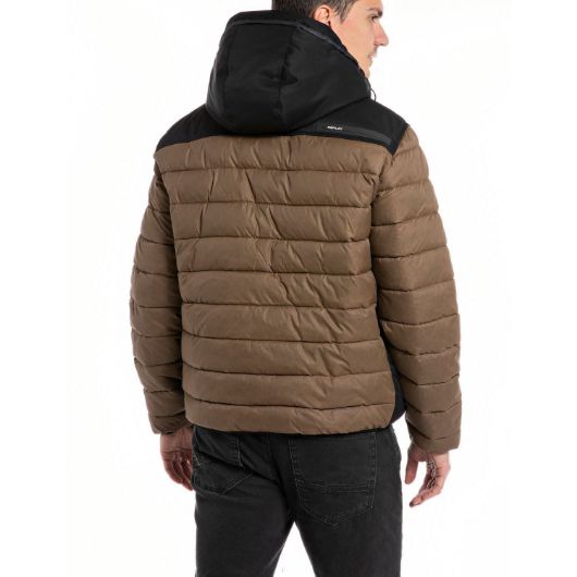 Снимка на REPLAY MEN'S RIPSTOP NYLON QUILTED JACKET WITH HOOD