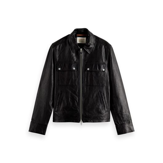 Снимка на SCOTCH&SODA MEN'S LEATHER BIKER JACKET