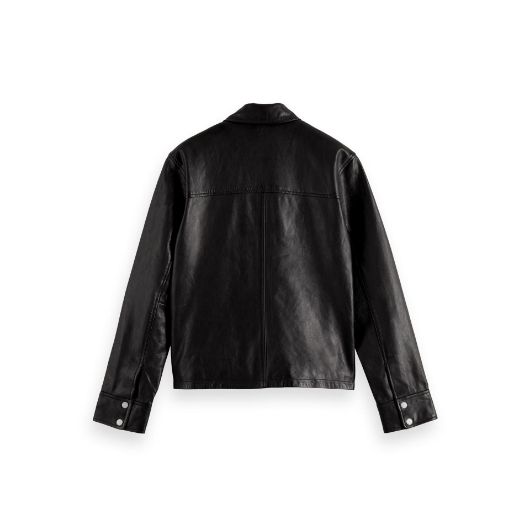 Снимка на SCOTCH&SODA MEN'S LEATHER BIKER JACKET