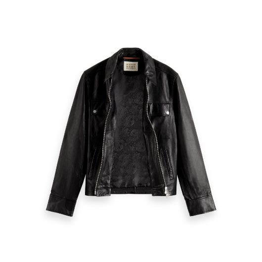 Снимка на SCOTCH&SODA MEN'S LEATHER BIKER JACKET