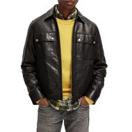 Снимка на SCOTCH&SODA MEN'S LEATHER BIKER JACKET