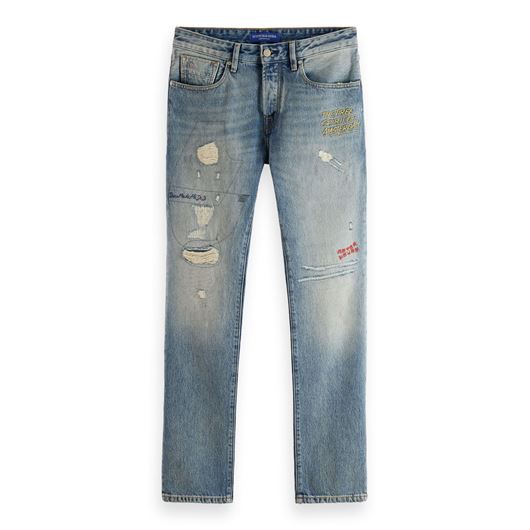 Снимка на SCOTCH&SODA MEN'S THE RALSTON PREMIUM REGULAR SLIM JEANS – HEADLINE ACT