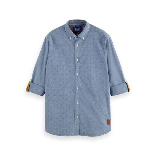 Снимка на SCOTCH&SODA MEN'S SMART INDIGO SHIRT