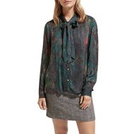 Снимка на SCOTCH&SODA WOMEN'S SHIRT WITH TIE NECK