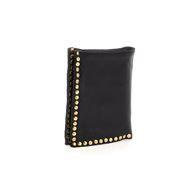 Снимка на CAMPOMAGGI WALLET IN BLACK LEATHER WITH STUDS