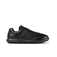 Picture of CAMPER MEN'S PELOTAS XLF LEATHER SNEAKERS IN BLACK 1