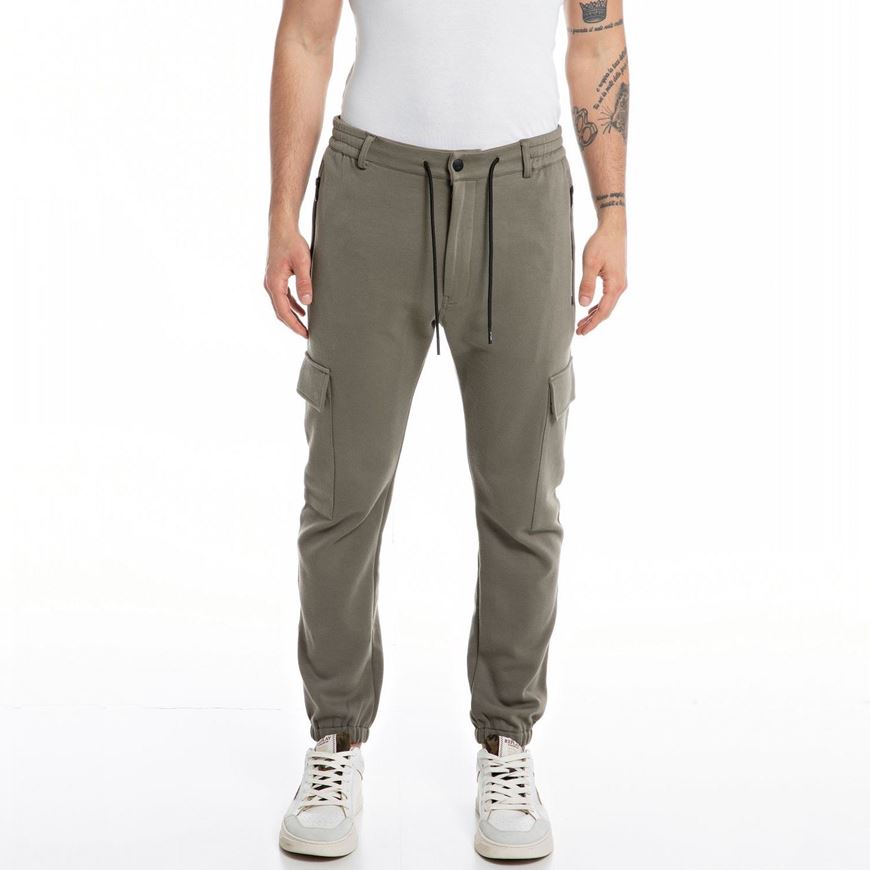 Снимка на REPLAY MEN'S ESSENTIAL TECHNICAL FLEECE JOGGER TROUSERS