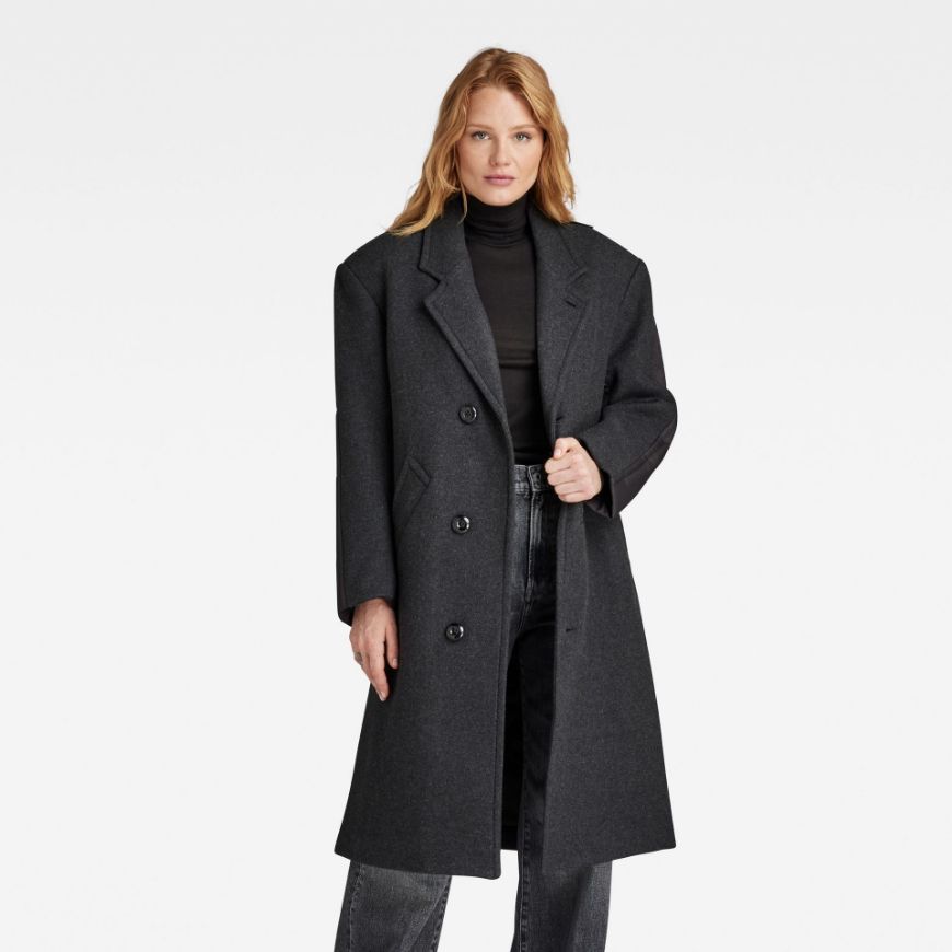 Снимка на G-STAR RAW WOMEN'S LONG OVERSIZED WOOL COAT 