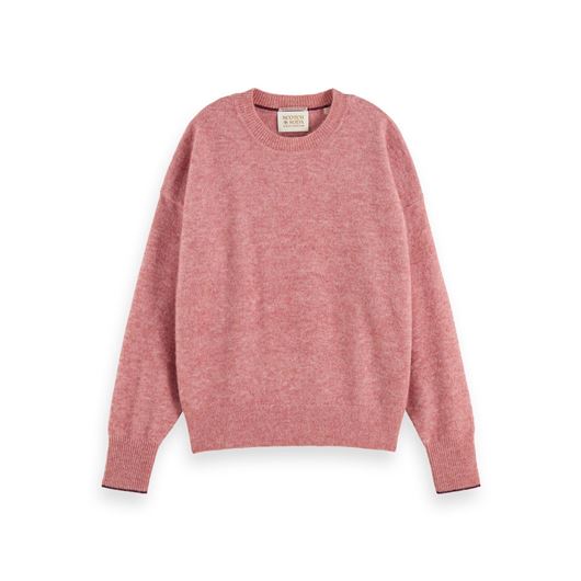 Снимка на SCOTCH&SODA WOMEN'S FUZZY CREW NECK PULLOVER