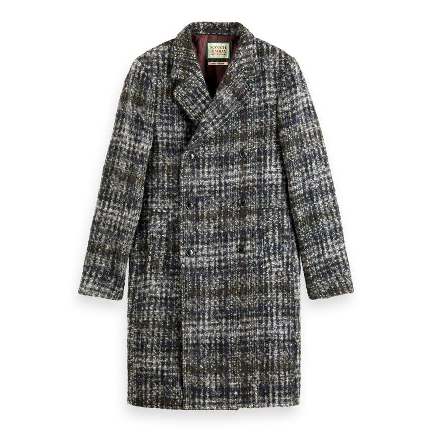 Снимка на SCOTCH&SODA MEN'S CHECK WOOL BLEND COAT