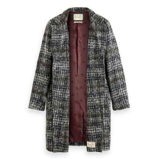 Снимка на SCOTCH&SODA MEN'S CHECK WOOL BLEND COAT