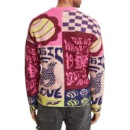 Picture of SCOTCH&SODA MEN'S DROPPED SHOULDER FIT ALL OVER JACQUARD IN ORGANIC COTTON 5