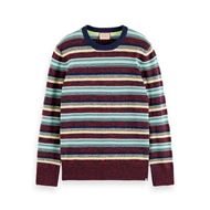 Снимка на SCOTCH&SODA MEN'S REGULAR FIT MIXED YARN STRIPE MIX PULLOVER