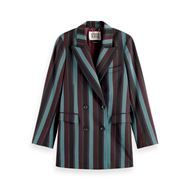 Снимка на SCOTCH&SODA WOMEN'S STRIPED DOUBLE BREASTED BLAZER