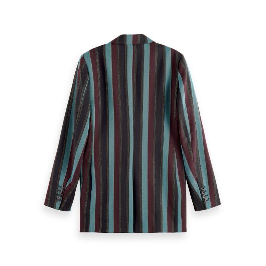 Снимка на SCOTCH&SODA WOMEN'S STRIPED DOUBLE BREASTED BLAZER