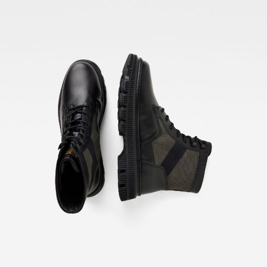 Снимка на G-STAR RAW MEN'S VETAR II HIGH LEATHER BOOTS