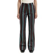 Снимка на SCOTCH&SODA WOMEN'S VIOLET-GLITTER STRIPE HIGH RISE FLARE PANT