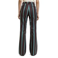 Снимка на SCOTCH&SODA WOMEN'S VIOLET-GLITTER STRIPE HIGH RISE FLARE PANT