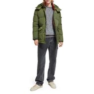 Снимка на SCOTCH&SODA MEN'S MID LENGTH FABRIC MIX PUFFA JACKET