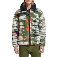 Снимка на SCOTCH&SODA MEN'S JACQUARD TIE-DYE ZIP-THROUGH FLEECE