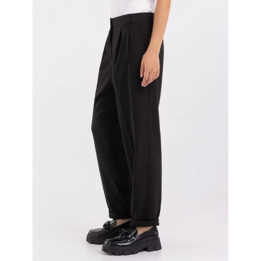 Снимка на REPLAY WOMEN'S ESSENTIAL MILVA CARROT HIGH WAIST TROUSERS